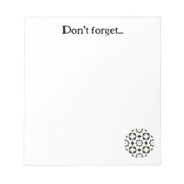 Volym 1:s kaleidoskop art nitton anteckningsblock