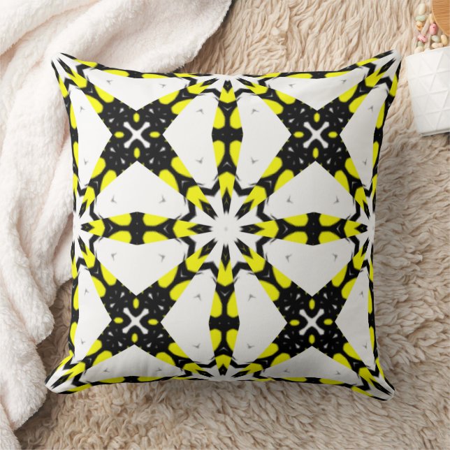 Volym 1:s kaleidoskop art nitton kudde (Filt)