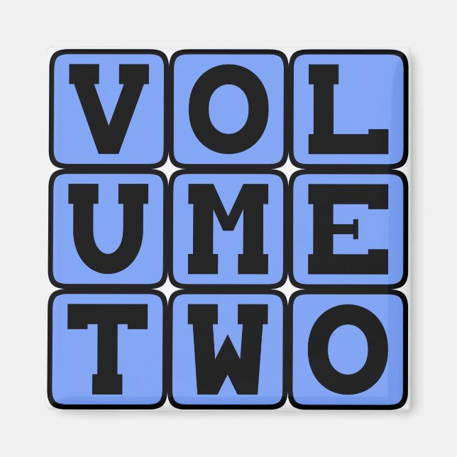 Volym 2, andra volymen magnet (Framsidan)