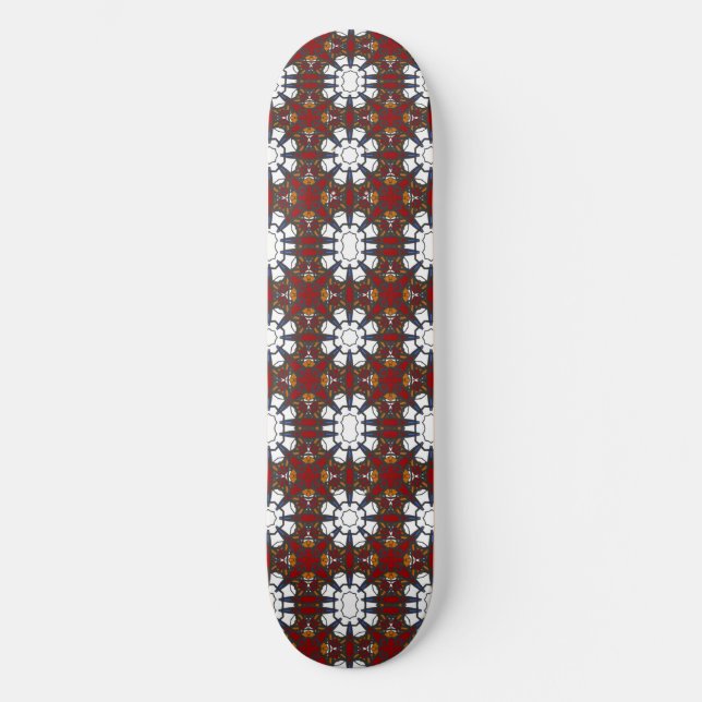 Volym 4:s kaleidoskop art 12 mini skateboard bräda 18,5 cm (Framsida)