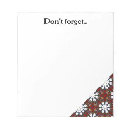 Volym 4:s kaleidoskop art 6 anteckningsblock