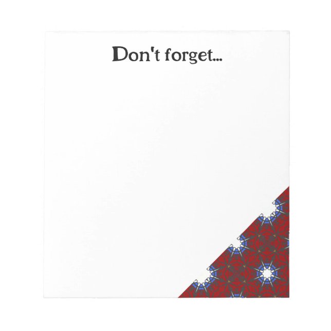 Volym 4:s kaleidoskop art 7 anteckningsblock (Framsida)