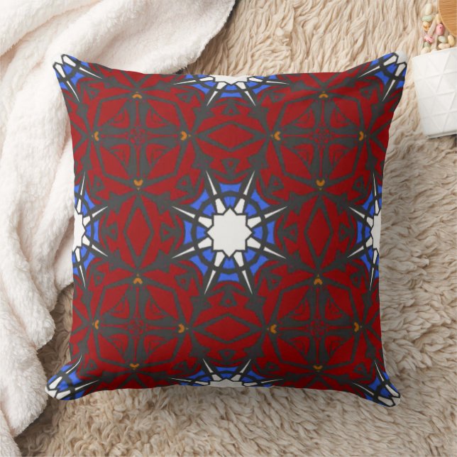 Volym 4:s kaleidoskop art fjorton kudde (Filt)