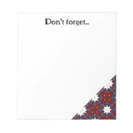 Volym 4:s kaleidoskop art tretton anteckningsblock