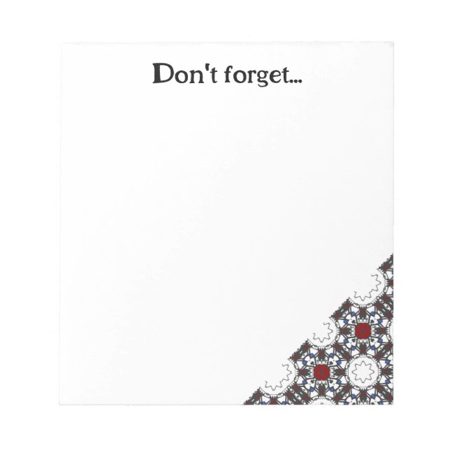 Volym 4:s kaleidoskop del 3 anteckningsblock (Framsida)