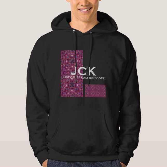 Volym 9:s kaleidoskop art 5 hoodie (Framsida)