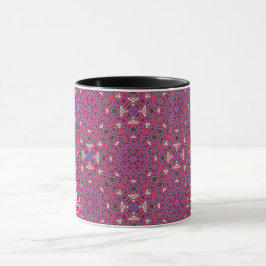 Volym 9:s kaleidoskop art fjorton mugg