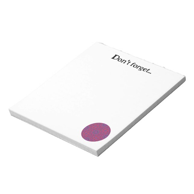 Volym 9:s kalejdoskop art femton anteckningsblock (Roterad)