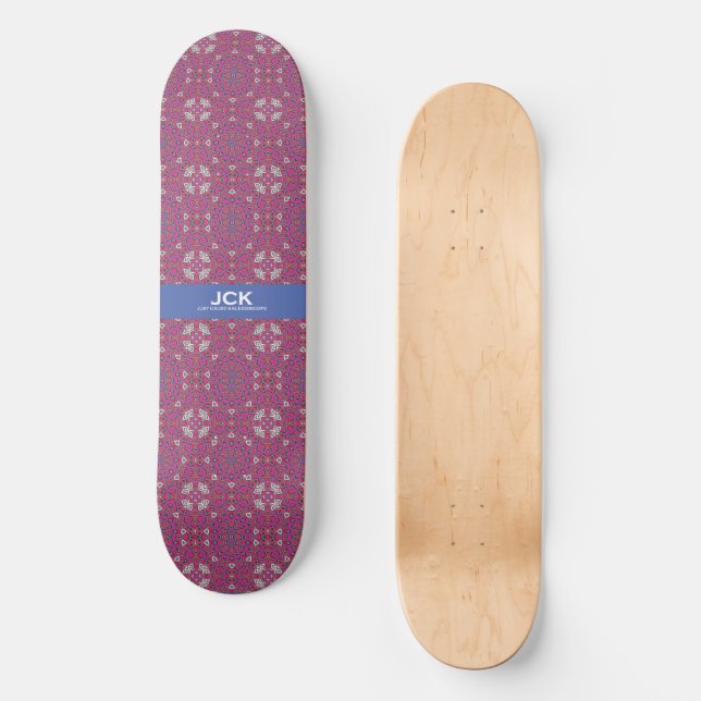 Volym 9:s kalejdoskop art sjutton mini skateboard bräda 18,5 cm (Framsida)