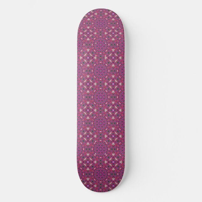 Volym 9:s kalejdoskop art tolv mini skateboard bräda 18,5 cm (Framsida)