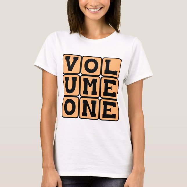 Volym Ett, Första Volymen T Shirt (Framsida)
