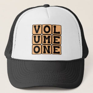 Volym ett, första volymen truckerkeps