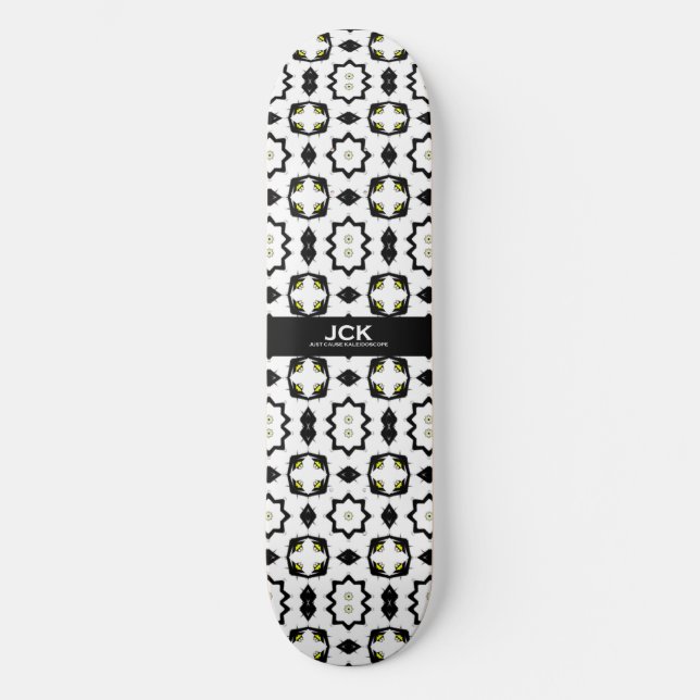 Volym ett kaleidoskop art sexton mini skateboard bräda 18,5 cm (Framsida)