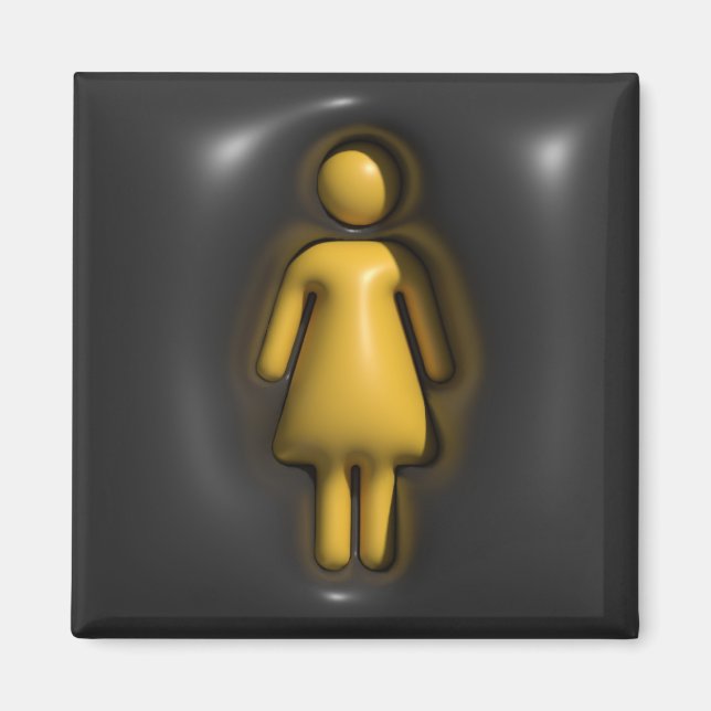 Volym, flicka, kvinna magnet (Framsidan)