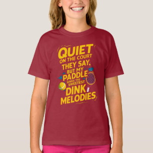 Volym för tystnadspass: Pickleball-effekten T Shirt
