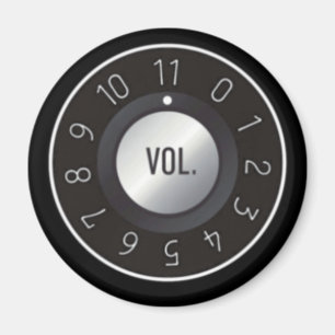 Volym kontrollerar knoppmagneten magnet