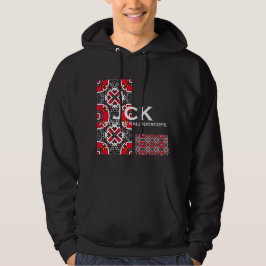 Volym sextons kalejdoskop konst elva hoodie