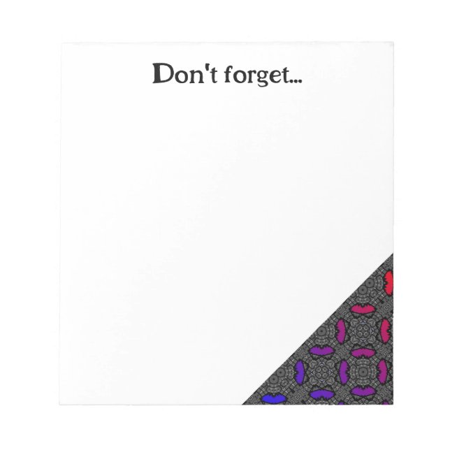 Volym tretton av art nitton i kalejdoskop anteckningsblock (Framsida)