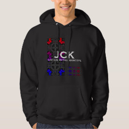 Volym trettonens kaleidoskop art tre hoodie