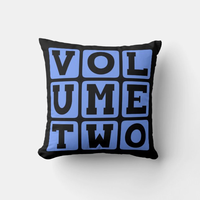 Volym Två, Andra Volymen Kudde (Framsida)
