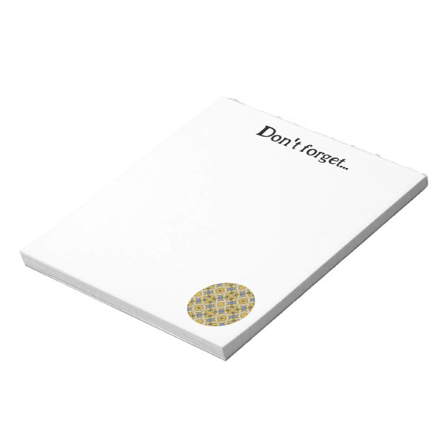 Volymens kaleidoskop art 9 anteckningsblock (Roterad)