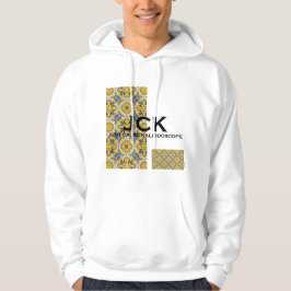 Volymens kaleidoskop art arton elva hoodie