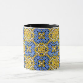 Volymens kaleidoskop art tjugofyra elva mugg