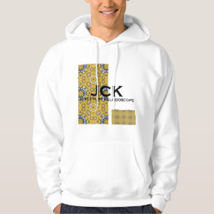 Volymens kaleidoskop art tjugotvå hoodie