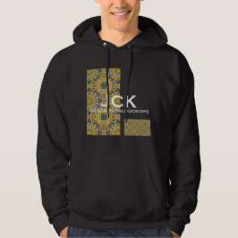 Volymens kaleidoskop art tretton hoodie