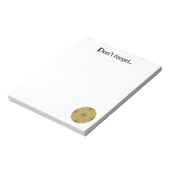 Volymens kaleidoskop del 4 anteckningsblock (Roterad)