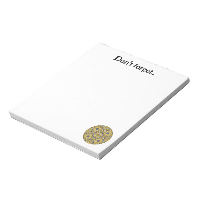 Volymens kaleidoskop del 7 anteckningsblock (Roterad)