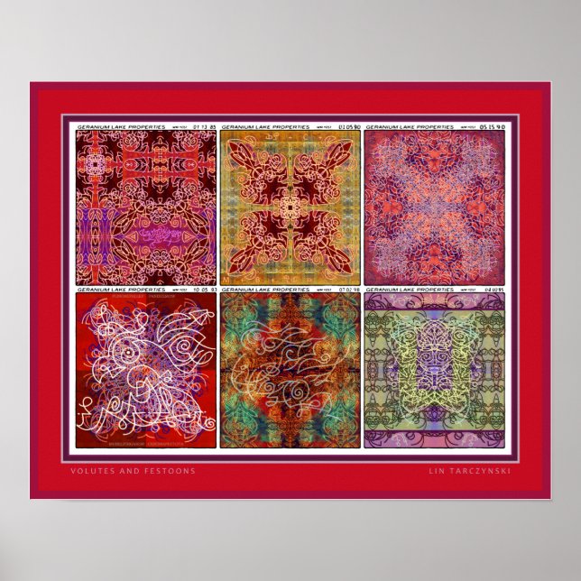 Volymer och Festoons Poster (Framsidan)