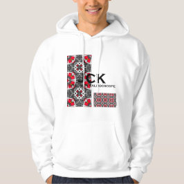 Volymsexton kaleidoskop art 10 hoodie