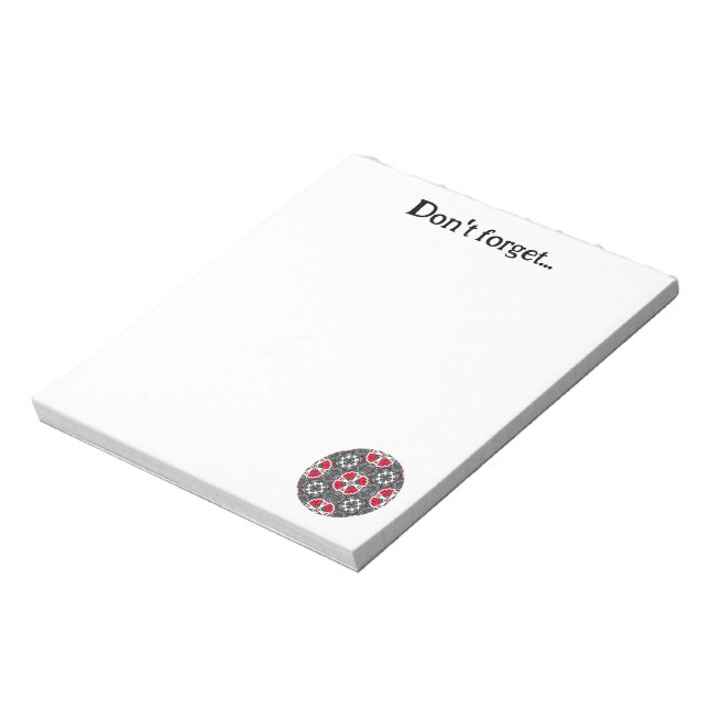 Volymsexton kaleidoskop art 4 anteckningsblock (Roterad)