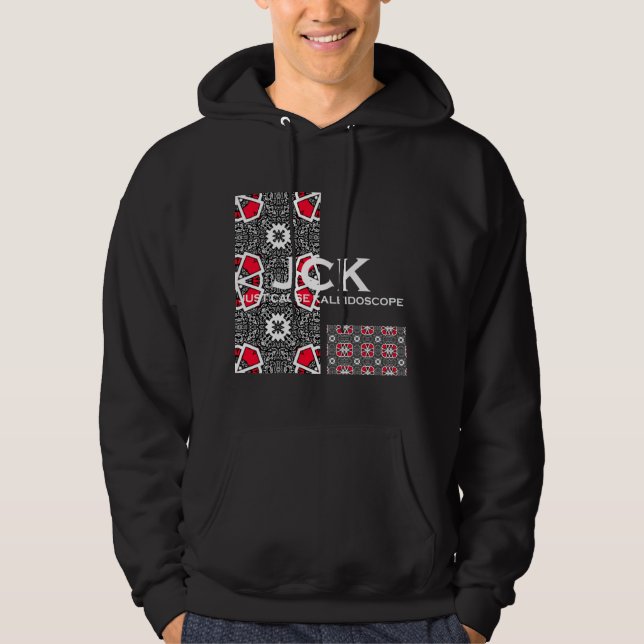 Volymsexton kaleidoskop art 5 hoodie (Framsida)