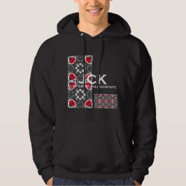 Volymsexton kaleidoskop art 7 hoodie