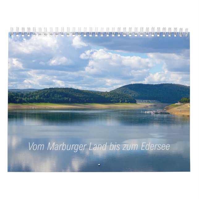 Vom Marburger Land bis zum Edersee Kalender (Omslag)