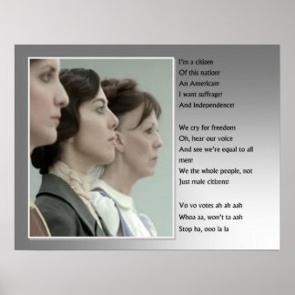 Voman Suffrage Poster