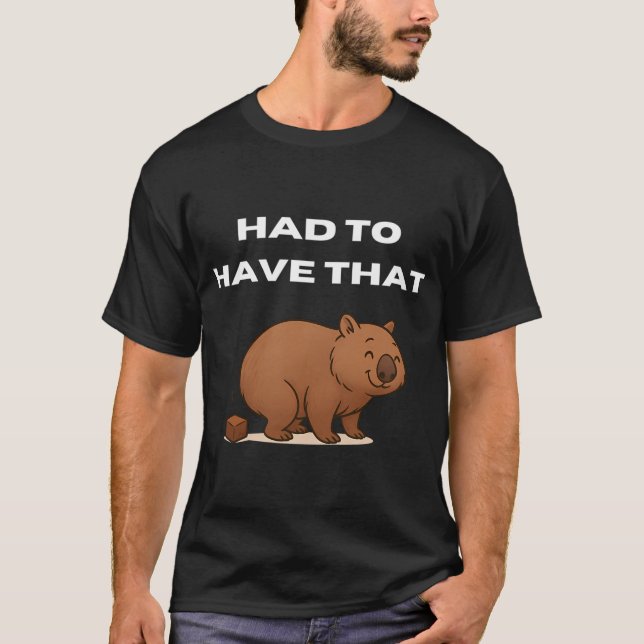 Vombat T Shirt (Framsida)