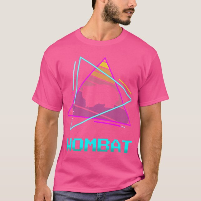 Vombat Vombater T Shirt (Framsida)