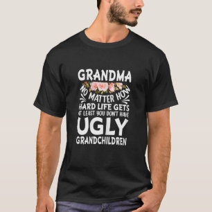 Vomens Grandma Ugly Grandchildren Mimi Granmy BEL T Shirt