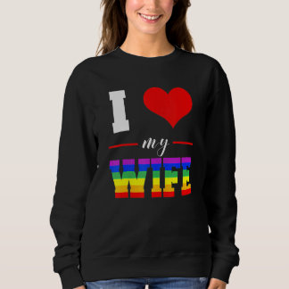 Vomens I Kärlek Min fru Lgbt Lesbisk Gay pride Rai T Shirt