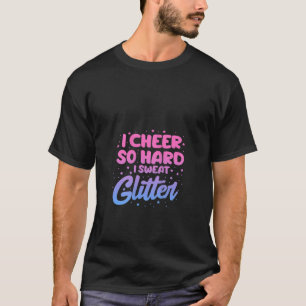 Vomens jag är så hård att jag sveper över Glitter T Shirt