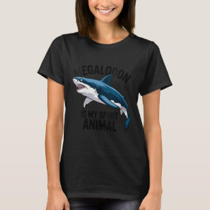 Vomens Megalodon är mitt andliga djur. T Shirt