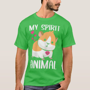 Vomens Min egen anda DjurGuinea i Kärlek Mamma Nec T Shirt