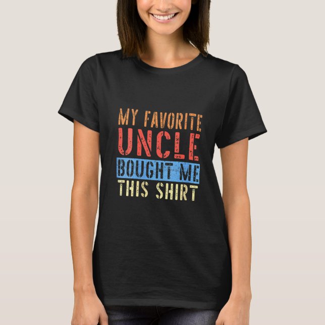 Vomens min favoritmorbror köpte mig den här Shirt  T (Framsida)