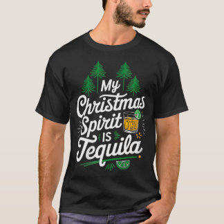 Vomens min julanda är Tequila Funny Mexiica T Shirt