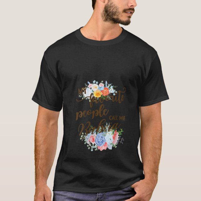 Vomens Mitt favoritfolk kallar mig Babcia Polska G T Shirt (Framsida)