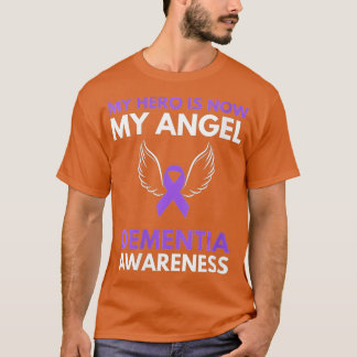 Vomens My Hero är nu min Angel Dementia-medvetenhe T Shirt