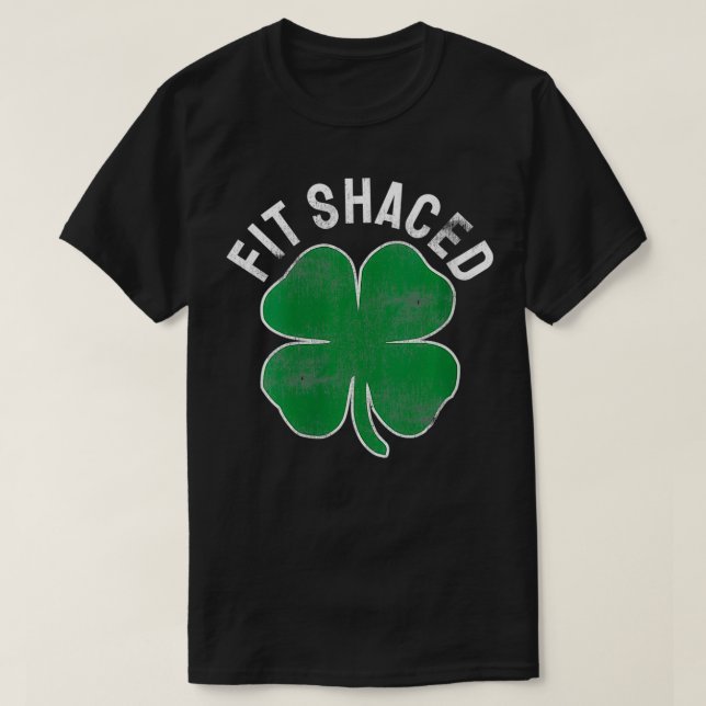 Vomens passade Shaced Funny Irish Drinking ST PATR T Shirt (Design framsida)